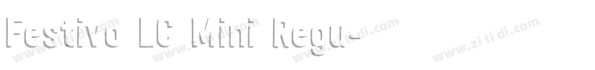 Festivo LC Mini Regu字体转换